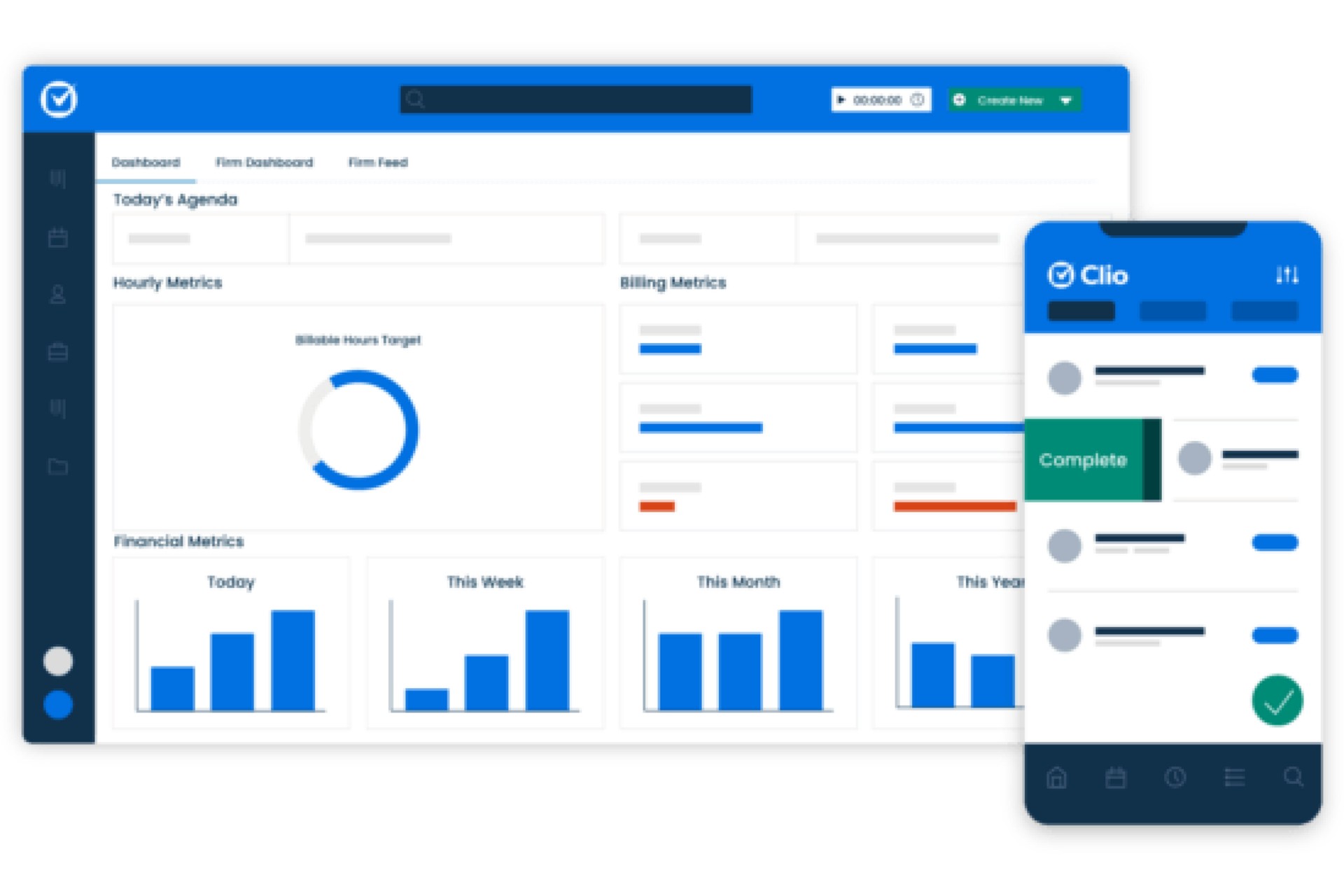 Clio Manage Console Screenshot