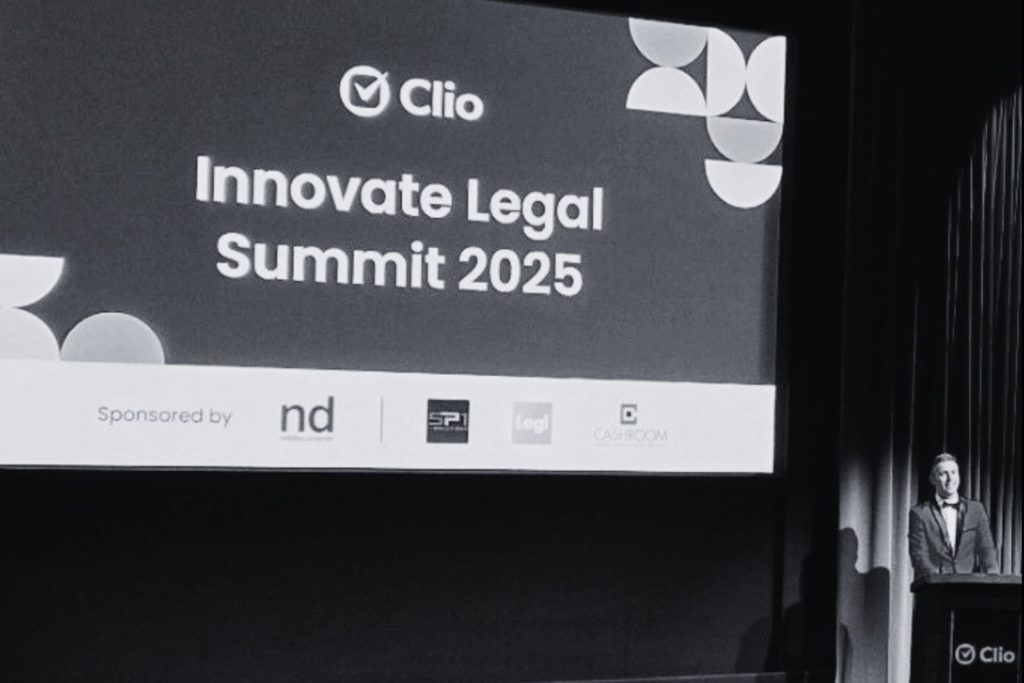 Shaping the Future of Law.Clio Innovate Legal Summit 2025